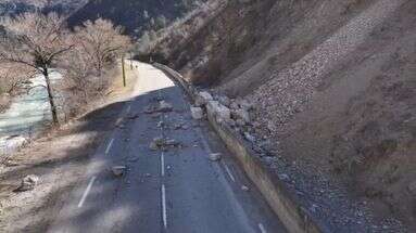 Nouvel éboulement de rochers : cette route de la Drôme est coupée pour la quatrième fois en quelques mois