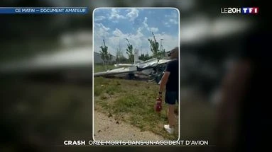Crash : onze morts dans un accident d'avion à Tomblaine