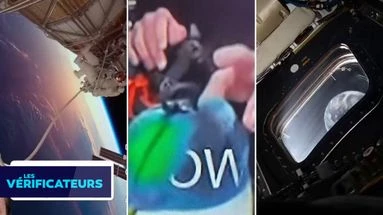 VÉRIF' - Artemis II : passager mystère, fond vert, troisième jambe… Ces fausses images qui cherchent à semer le doute