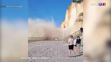 Nouvel éboulement : la côte normande menacée ?