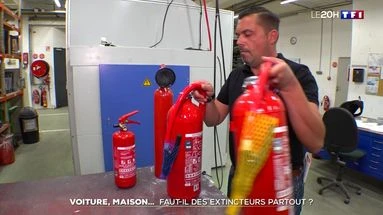 Voiture, maison... Faut-il des extincteurs partout ?