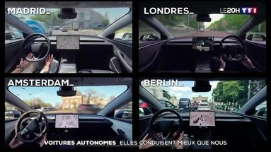Voitures autonomes : elles conduisent mieux que nous