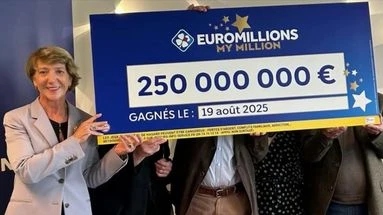 Euromillions : ils remportent le jackpot de 250 millions d'euros, l'incroyable histoire d'une bande d'amis