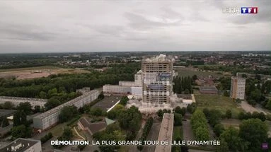 Démolition : la plus grande tour de Lille dynamitée