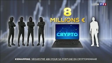 Kidnapping : séquestré 48 heures pour sa fortune en cryptomonnaie