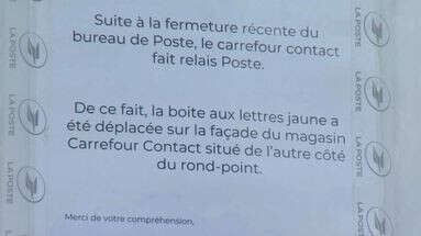 La Poste épinglée par la Cour des comptes : comment ça se passe dans une ville privée de vrai bureau depuis un an ?