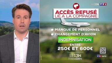 Avion : quels recours en cas de refus d'embarquement ? Le 13H à vos côtés