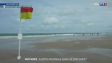 Noyades : alerte maximale dans le Sud-Ouest