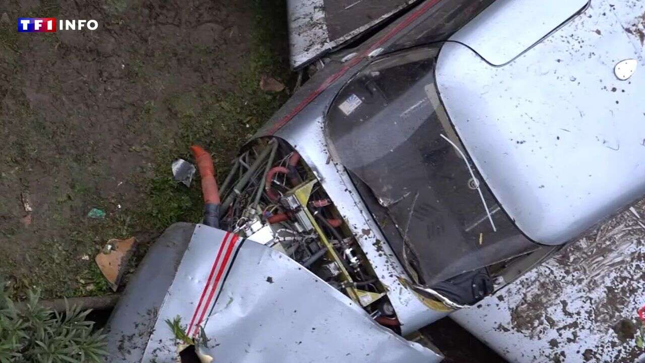 VIDÉO - Crash d'avion à Villejuif : l'incroyable sang-froid du pilote de 82 ans