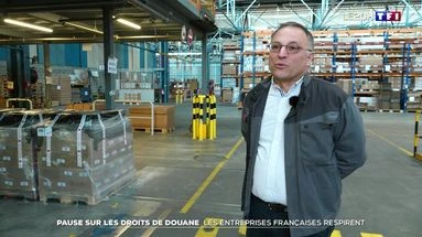Pause sur les droits de douane : les entreprises françaises respirent
