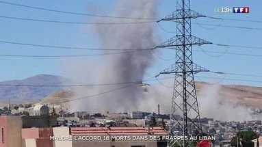 Malgré l'accord, 18 morts dans des frappes au Liban
