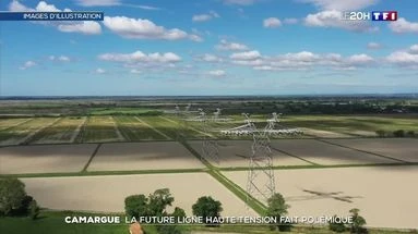 La future ligne haute tension fait polémique en Camargue