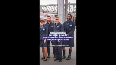 Eurostar dévoile des uniformes inclusifs dont des jupes qui peuvent être portées par tous