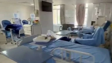 Frappes israéliennes au Liban : la vie continue dans l'hôpital touché de la ville de Tyr, les images de LCI sur place