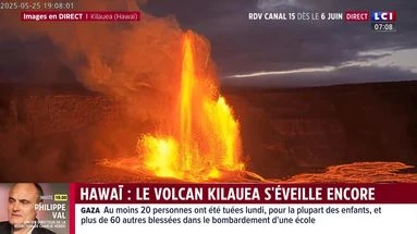 EN IMAGES. Le volcan hawaïen Kilauea s’éveille encore
