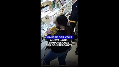 Hausses des vols à l'étalage : l'impuissance des commerçants