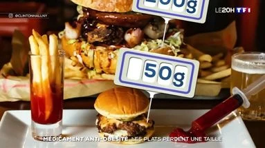 Médicament anti-obésité : les plats perdent une taille