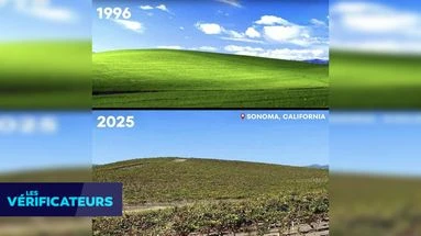 VÉRIF' - Le paysage du célèbre fond d'écran de Windows ressemble-t-il vraiment à ça aujourd'hui ?