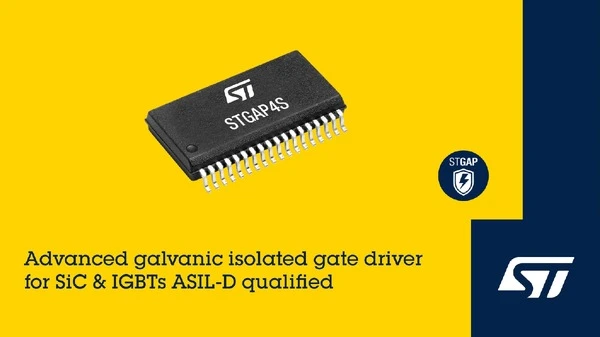EVの安全性向上へ、高機能ゲートドライバ「STGAP4S」発表…STマイクロ