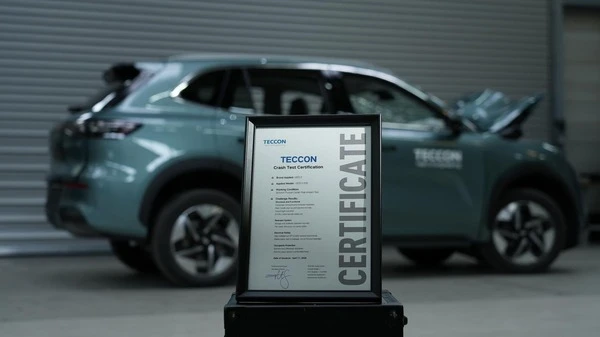 ジーリーのAセグメント電動SUV『ギャラクシーE5』、ユーロNCAP五つ星に