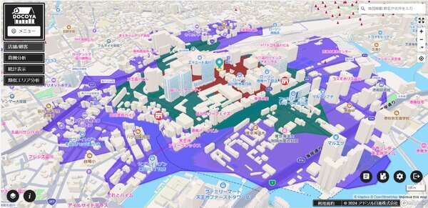 マップボックス、AI機能搭載のSaaS型ソリューション「DOCOYA」に地図基盤提供