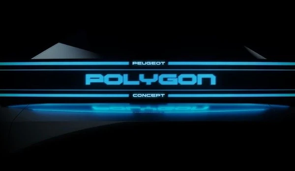 プジョー、新コンセプトカー『POLYGON』予告…ドライビングプレジャーの未来を切り開く