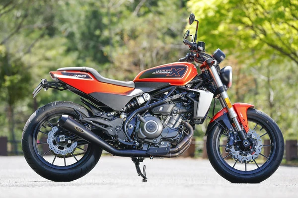 ハーレー『X350』をもっと楽しめる！ 専用スリップオンサイレンサー、京都アエラとのコラボで登場