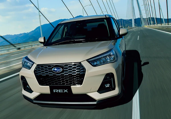 スバルの小型SUV『レックス』にハイブリッド搭載の新グレード登場、221万6500円から