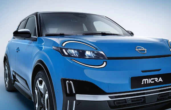日産『マイクラ』新型、“SUV風デザイン”の小型EVになって登場