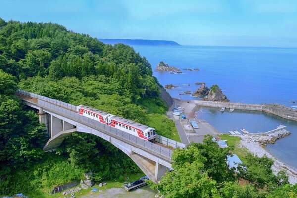 三陸鉄道北リアス線・大沢橋りょう建設の記録、映像公開