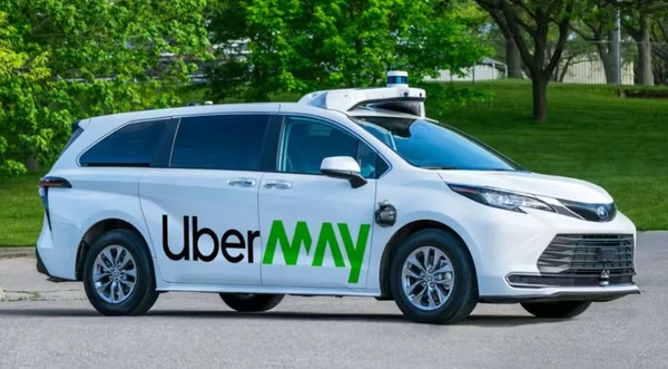 Uber、数千台規模の自動運転車を米国で導入へ、May Mobilityと戦略的提携