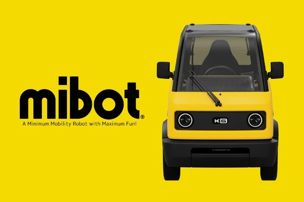 超小型EV「mibot」活用の通勤サービス、KGモーターズとみずほリースが共同展開へ