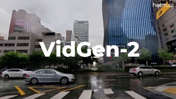 自動運転開発向け次世代AI「VidGen-2」、解像度が2倍に…米Helm.aiが発表