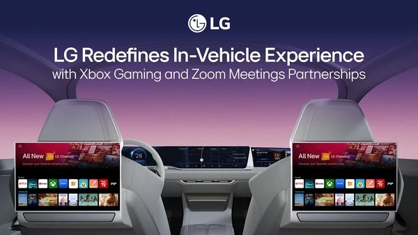 LGが車内エンタメ強化へ、マイクロソフトXboxとZoomを車載化…IAAモビリティ2025