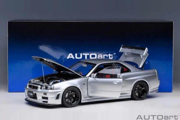 R34型スカイラインGT-R、伝説のニスモ「Z-tune」仕様がスケールモデルで登場