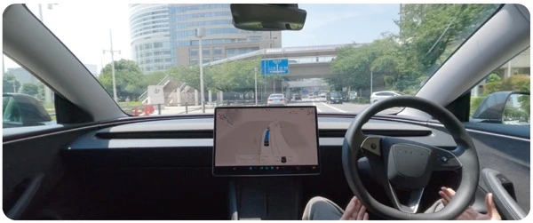 テスラ、最新自動運転技術の日本国内テスト走行を本格開始