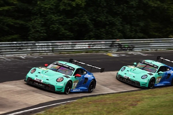 ファルケンタイヤ装着、ポルシェ『911 GT3R』がニュル耐久シリーズ第6戦で優勝