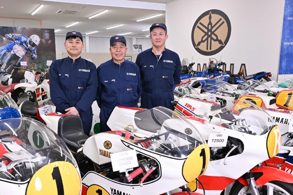 ヤマハの「聖域」に潜入！ コミュニケーションプラザの展示車両すべてに「命」を吹き込む職人の技