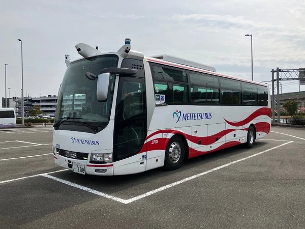 高速バスで自動運転、愛知県で全国初の実証実験へ…名鉄バスなど4社