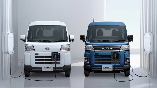 ダイハツ初の量産軽商用EV『e-ハイゼット』『e-アトレー』、アイシンやデンソーらが共同開発の「eAxle」採用
