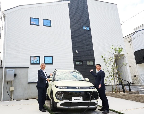 ヒョンデ『インスター』を蓄電源に活用、EV×住宅の新ライフスタイル提案開始