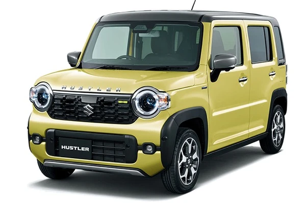 スズキ『ハスラー』に改良新型、新グリルで表情一新…159万9400円から
