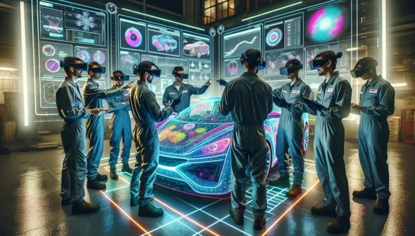 仮想空間に自動車のボディを表示、リモートで傷の確認が可能に…東京貿易テクノが人とくるまのテクノロジー展 2025出展へ