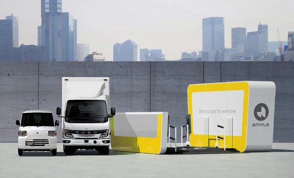 三菱自動車など4社、バッテリー交換式EVの実用性検証へ…東京で9月開始