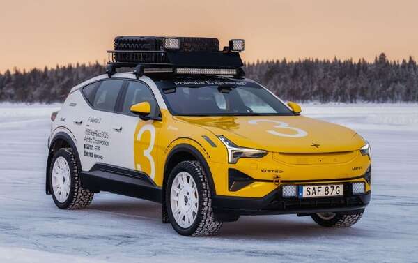 ポールスター、氷上レース仕様のEV『Arctic Circle』3車種を発表…544馬力ツインモーターで駆ける