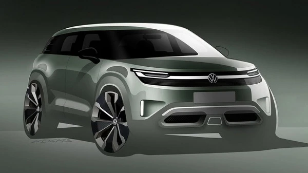 VW、次世代コンパクト電動SUVを予告…IAAモビリティ2025で発表へ