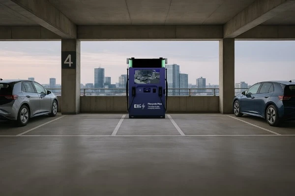 VW、バッテリー内蔵の新型150kW急速充電器を発表