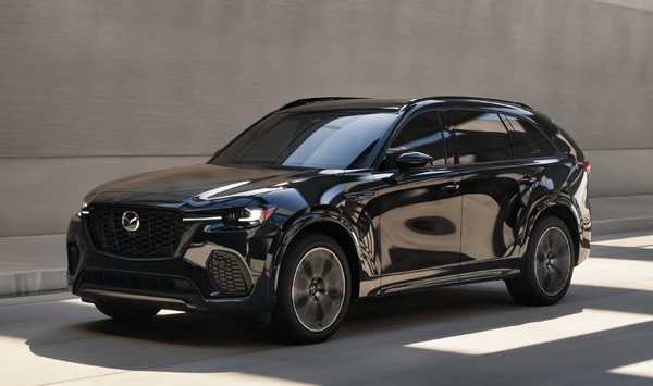 マツダ『CX-70』、ブラックエンブレムなどでスポーツ性を強化…米2026年モデル