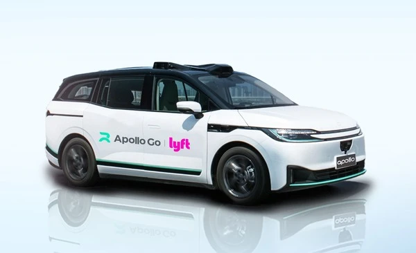 中国バイドゥと配車Lyft、自動運転車を数千台展開へ…2026年から欧州で