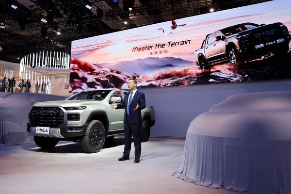 奇瑞汽車、年間100万台販売目指す新グローバル戦略を発表…上海モーターショー2025